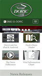 Mobile Screenshot of doricvaults.com